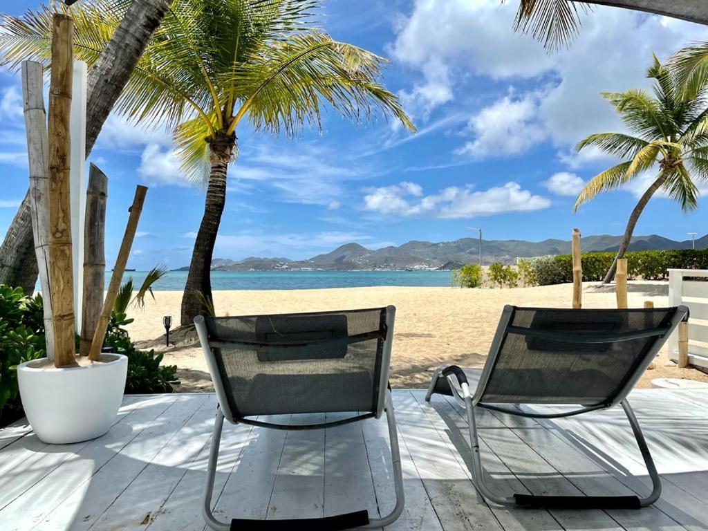 Villa Cocoon Sur La Plage Sandy Ground Bagian luar foto