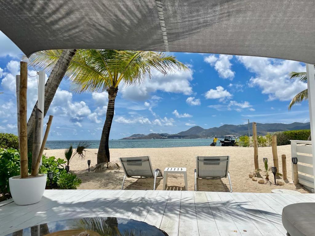 Villa Cocoon Sur La Plage Sandy Ground Bagian luar foto